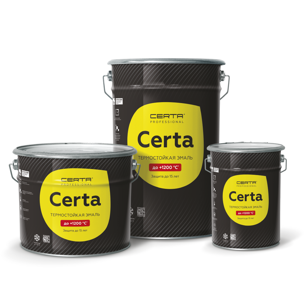 Морозостойкая эмаль CERTA